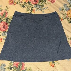 Athleta Heathered gray Athletic Mini Skort